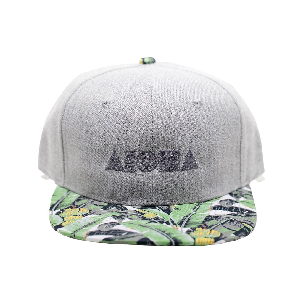 St Full Embroidered Custom Snapback Baseball Hats Grey