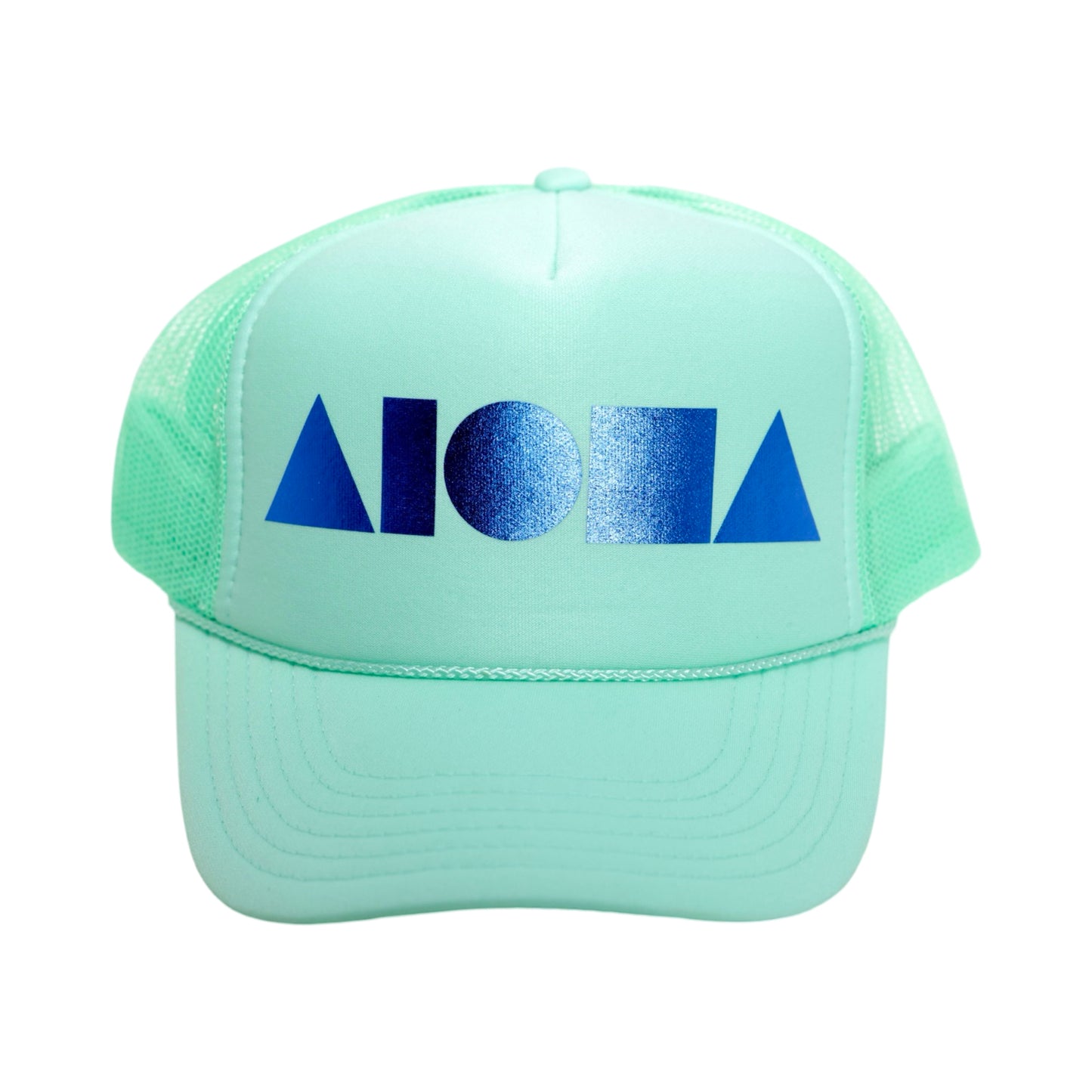 SEAFOAM/BLUE Adult Trucker