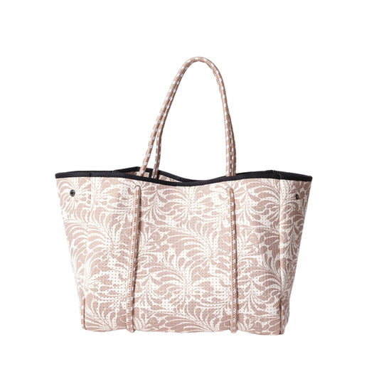 EVERYDAY TOTE BAG - PALM DREAMS BEIGE