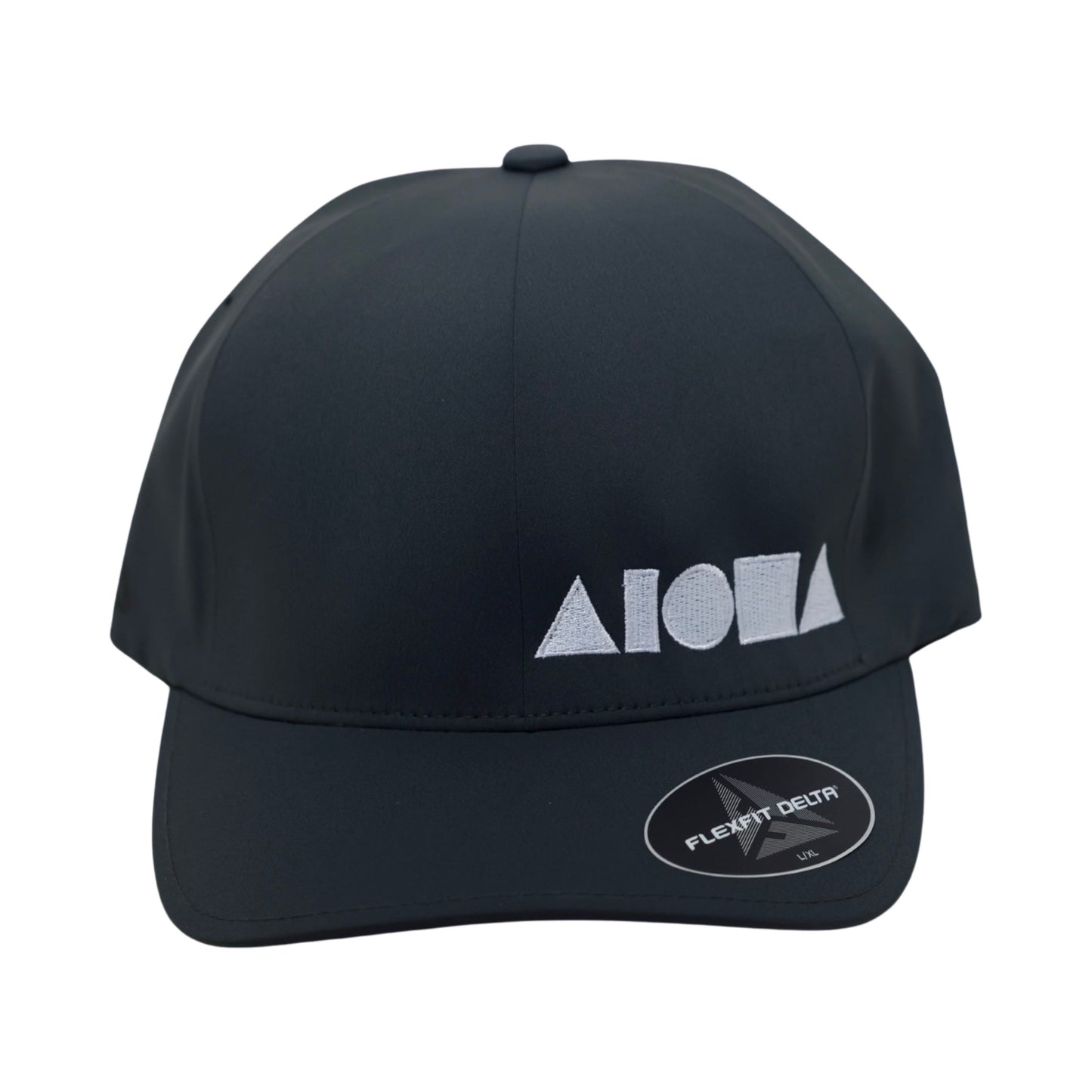 DARK GREY FLEXFIT White Aloha Shapes Logo