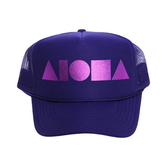 PURPLE/PINK Adult Trucker