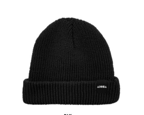 BLACK TREK Aloha Shapes Adult Beanie