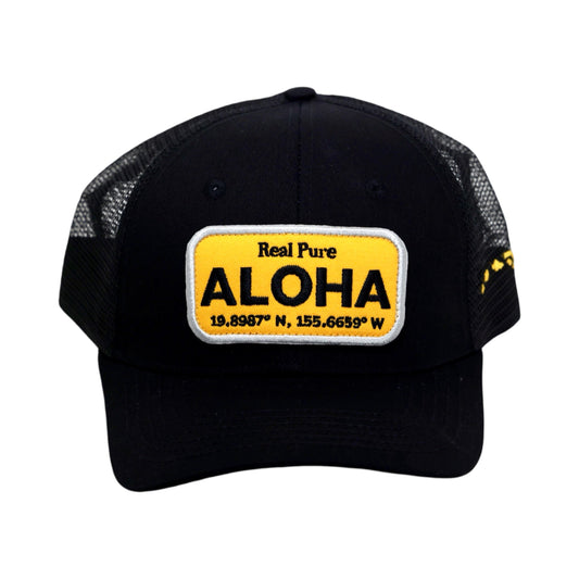 PURE ALOHA ANXD Adult Curved Bill Snapback