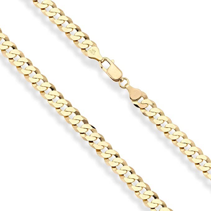 5mm Cuban Link Chain - Men's: 22" (Most Popular)