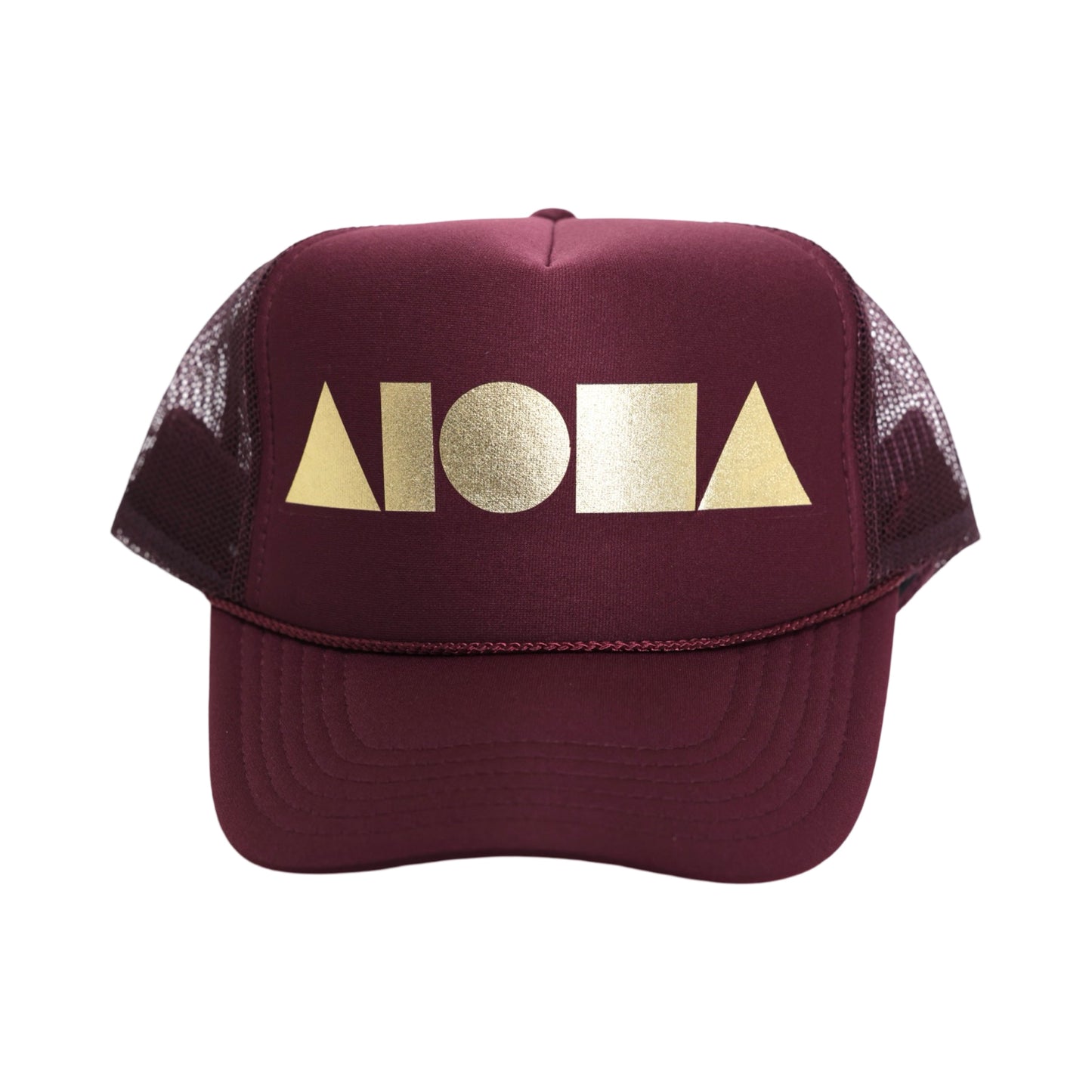 MAROON/GOLD Adult Trucker