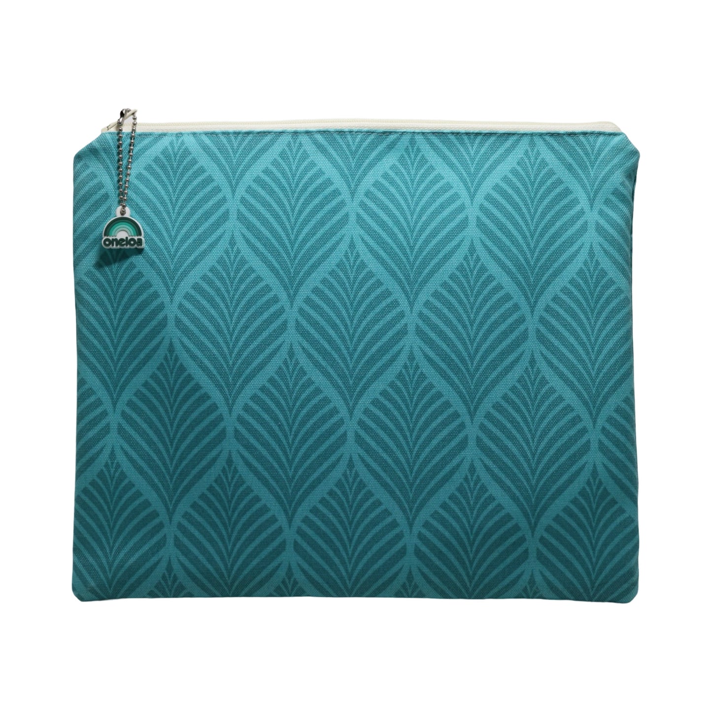 Oneloa TURQUOISE LEAF REPEAT Wet/Dry Bag