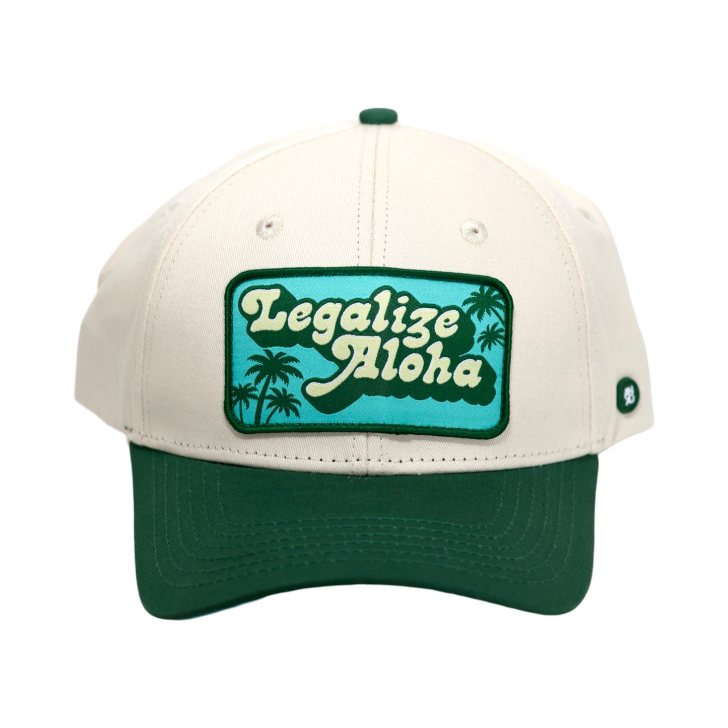 LEGALIZE ALOHA ANXD Adult Curved Bill Snapback