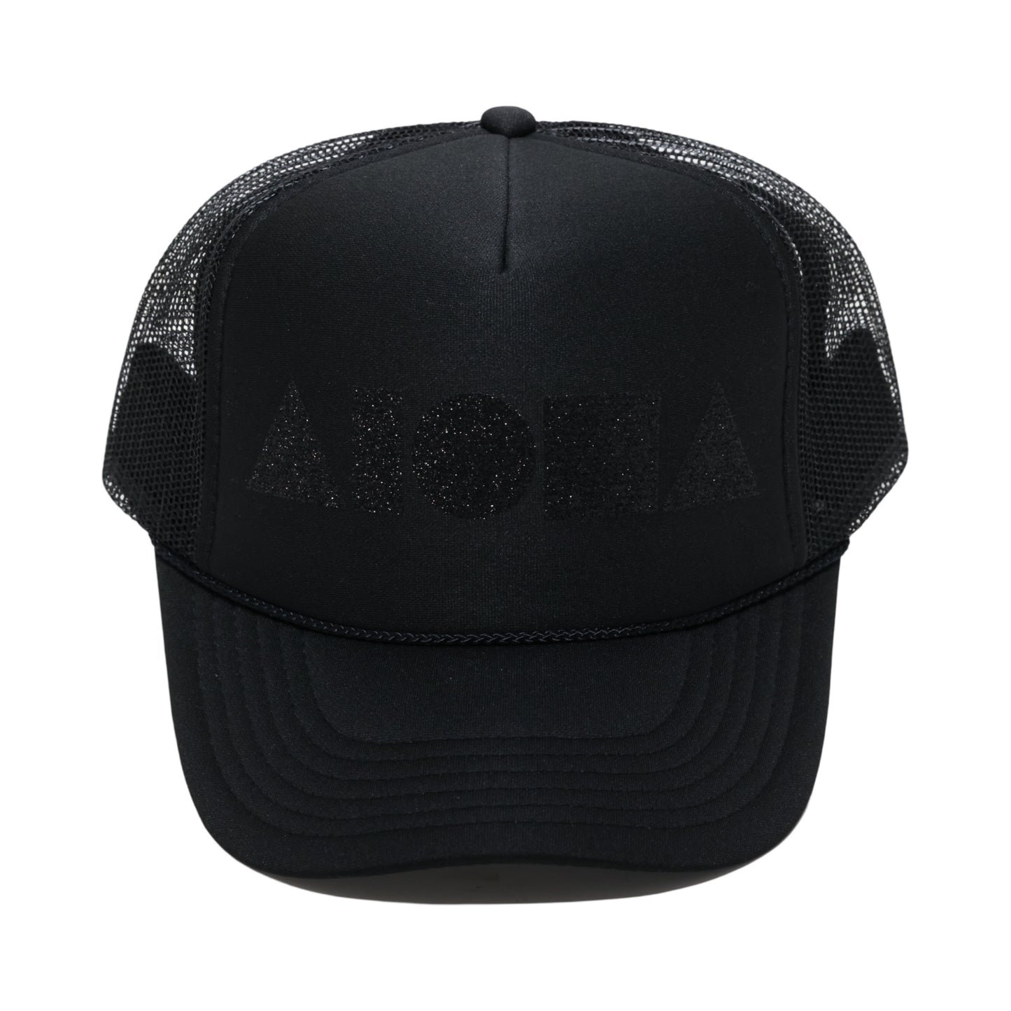 BLACK ON BLACK SPARKLES Youth Trucker