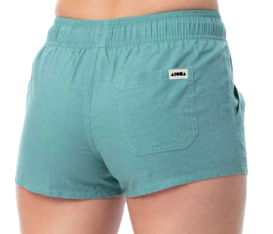 ABBEY Sage Cotton Shorts