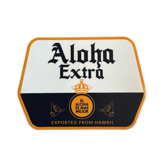 ALOHA EXTRA ANXD Sticker