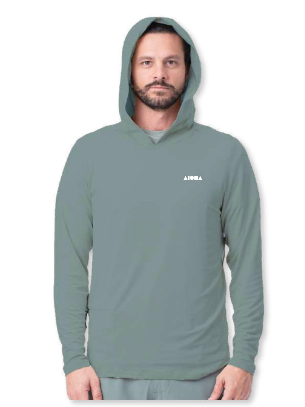 CAMPTON Heather Sage Unisex Performance Hoodie