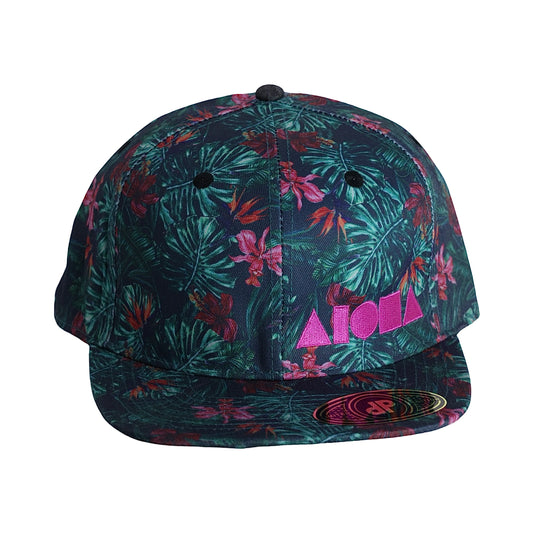 HIBISCUS JUNGLE Adult Snapback