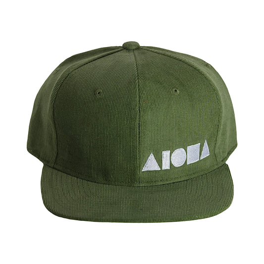 OLIVE CORDUROY Adult Snapback