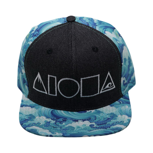 Mauka to Makai Ocean Dreaming Adult Snapback