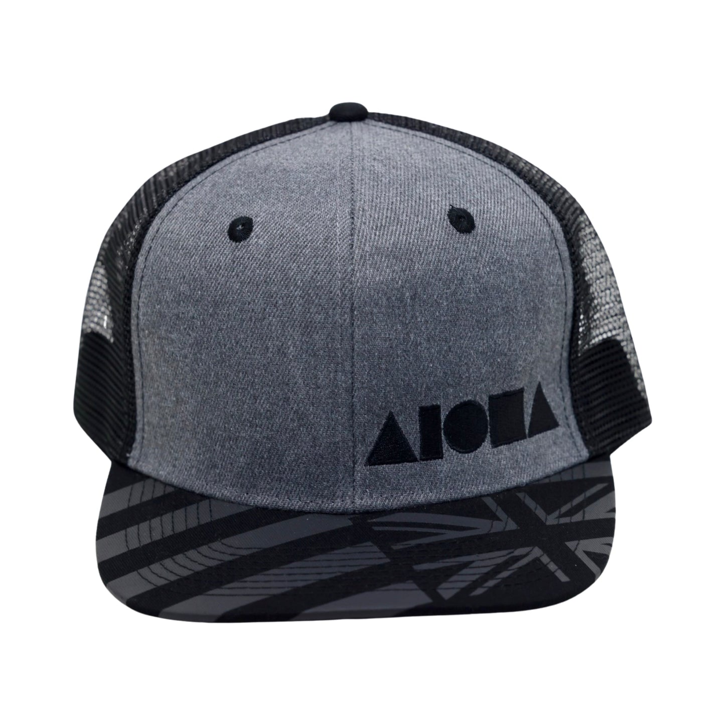 Black Hawaii Flag Adult Snapback