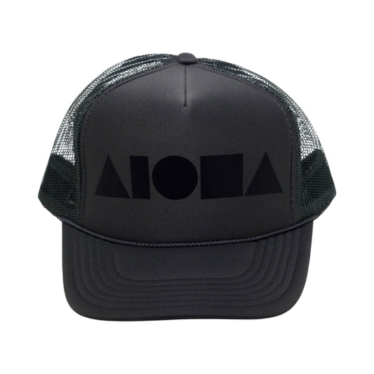 GREY/MATTE BLACK Adult Trucker