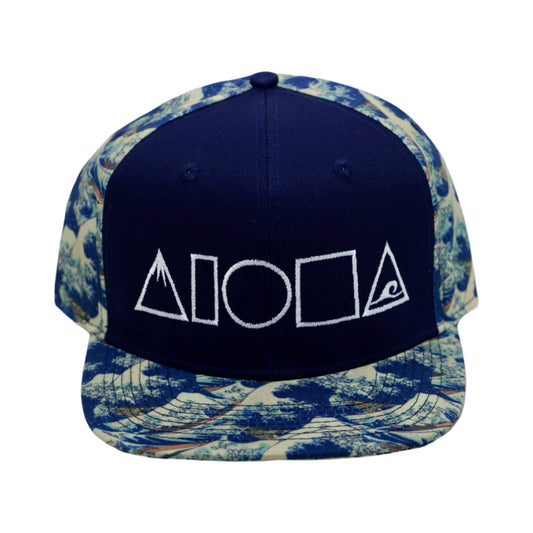 MAUKA TO MAKAI WAVES FOR DAYS Adult Snapback